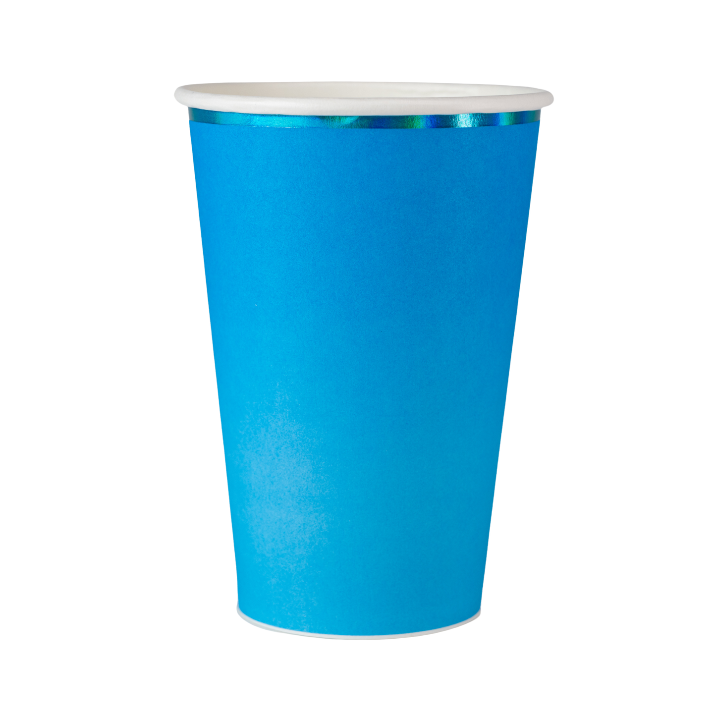 Vaso con Foil de 12 onzas color Azul